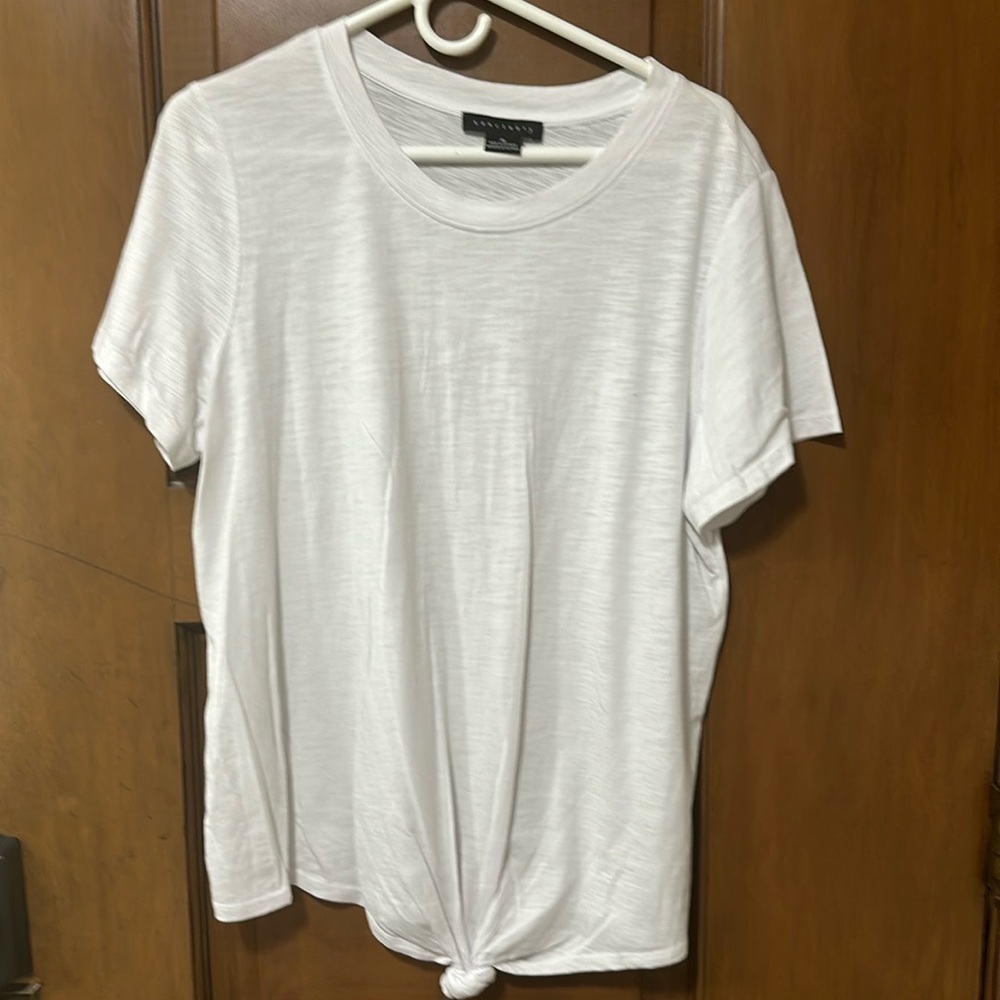 Sanctuary XL white from tie cya top
